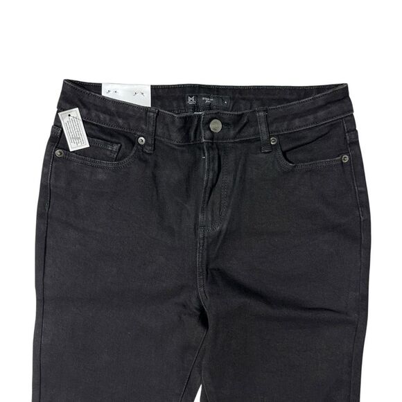 Member's Mark Women's Straight Jeans - Black Wash - Size 4 - Picture 10 of 13